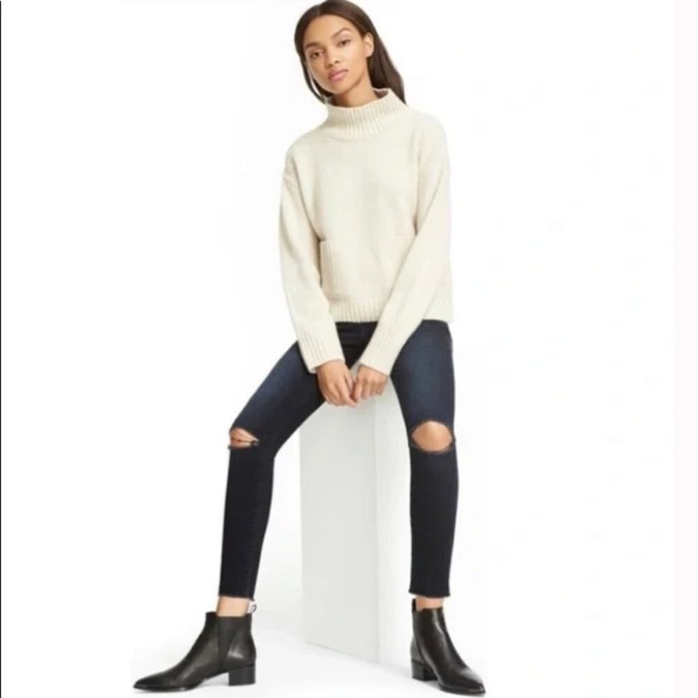 FRAME| Le‎ High Skinny| Sterling | Stretchy Skinny